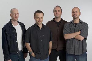 Sieges Even - von links: Arno Menses, Markus Steffen, Oliver Holzwarth, Alexander Holzwarth